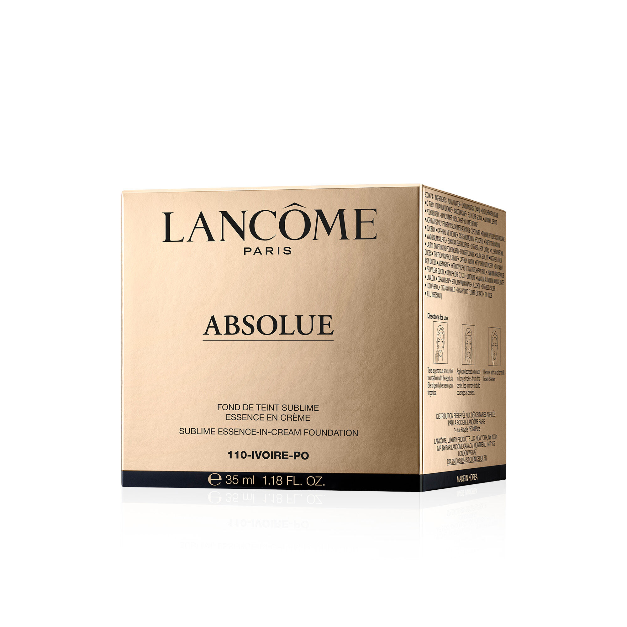 人気定番の-Lancôme アプソ•リュ タン サブリムエッセンスクリーム110
